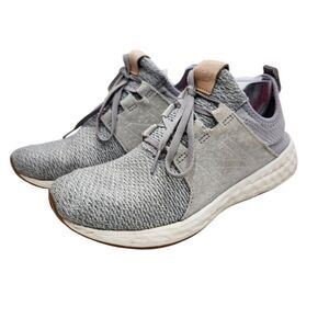 New Balance Fresh Foam Cruz V1 Reissue Womens 8 Athletic Shoes Gray Knit Running